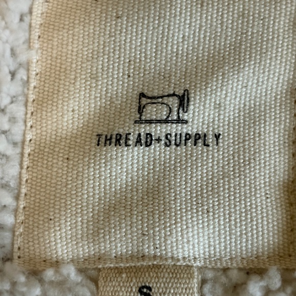 THREAD+SUPPLY Cozy Heathered Pullover Hoodie Women’s Purple Sz S - Picture 7 of 9